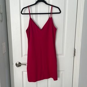 Sexy pink mini dress. Amanda Uprichard, size Large